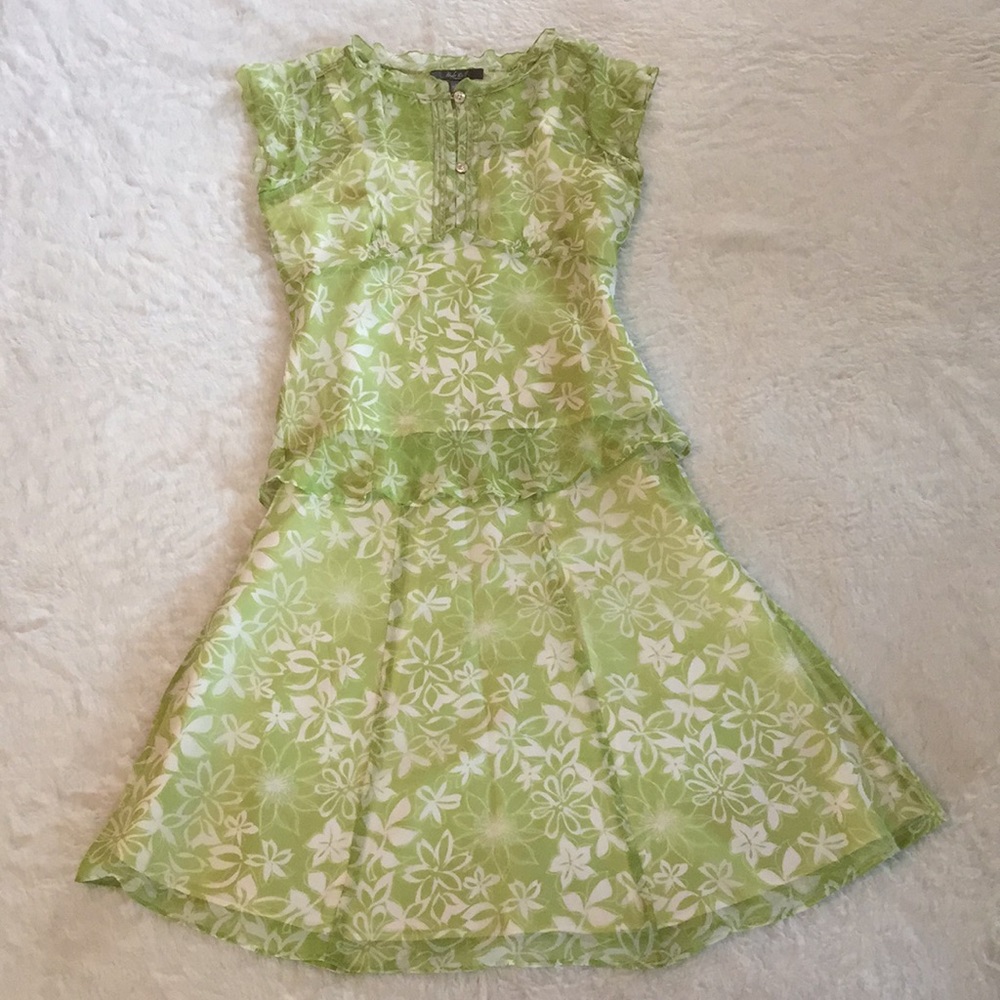 Floral Design 100% Silk Three Set
